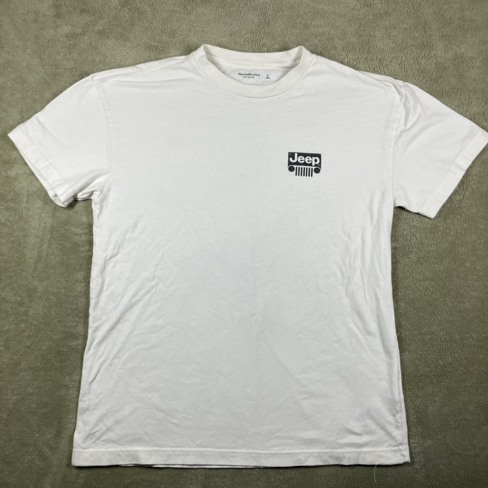 Abercrombie & Fitch‎ Men's Jeep Renegade 4x4 Graphic T-shirt Large Soft